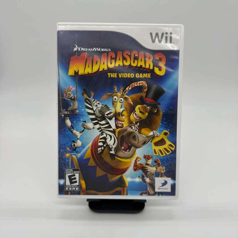 Nintendo Wii Madagascar 3 The Video Game Dream Works Rated E